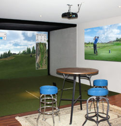 Basement Basic Golf Studio After